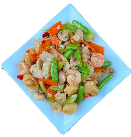 Szechuan Seafood Delight / 四川海鲜大烩